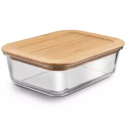 Caserolă din sticlă Orion, cu clemă, 1,6 l