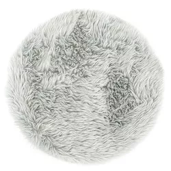 AmeliaHome Blană Dokka gri, 90 cm, diam. 90 cm