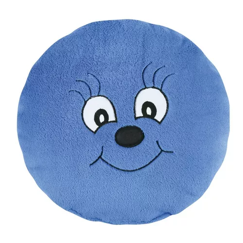 Pernă Mingea Bellatex albastră, diametru 35 cm