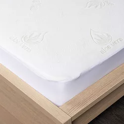 Protecție saltea 4Home Aloe Vera cu bordură, 180 x 200 cm