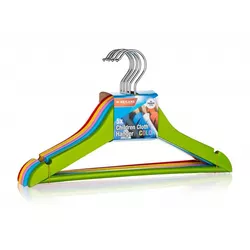 Set de umerașe din lemn Brilanz pentru copii COLOR, 5 buc