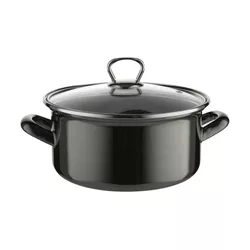 Vas emailat cu capac 2,9 l, negru