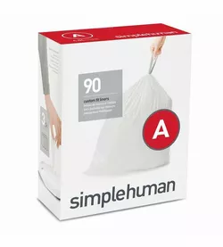 Simplehuman Saci pentru coșul de gunoi A 4,5 l, 90 buc.