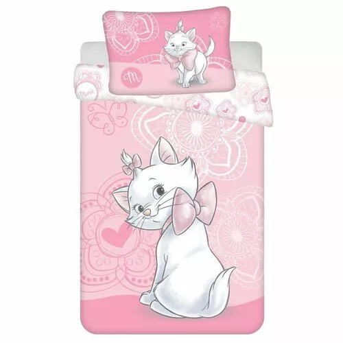 Lenjerie de pat pentru copii Marie Cat 02 din bumbac, 100 x 135 cm, 40 x 60 cm