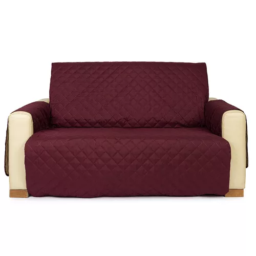 Cuvertură canapea 4Home Doubleface, bordo/bej, 140 x 220 cm