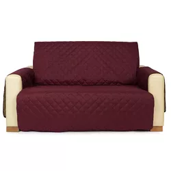 Cuvertură canapea 4Home Doubleface, bordo/bej, 140 x 220 cm