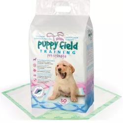 Puppy Field Pads de antrenament pentru căței 30buc, 60 x 60 cm