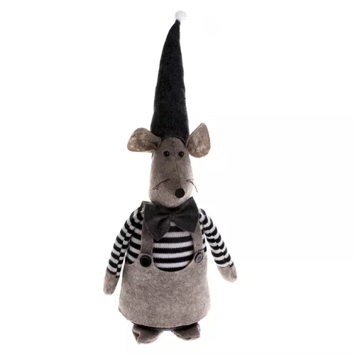 Decorațiune textilă Șoarece Rob, 31 cm