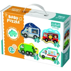 Trefl Puzzle Baby Mijloace de transport, 4 buc.