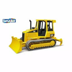 Buldozer CAT Bruder 02443, cu șenile și lamă, 1:16