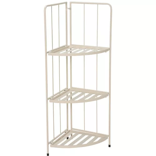 Suport pentru flori din metal Antonio, colțar, 3 rafturi, 42 x 90 x 30 cm