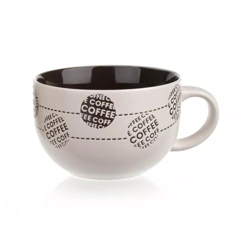 Cană ceramică jumbo Banquet COFFE,  660 ml