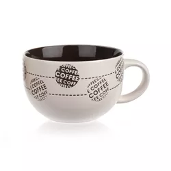 Cană ceramică jumbo Banquet COFFE,  660 ml
