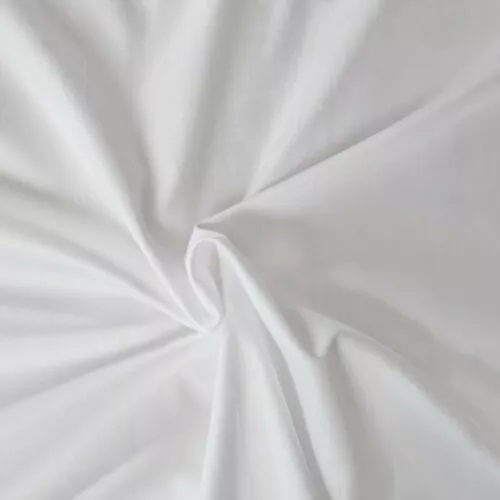 Cearșaf de pat Kvalitex Luxury collection din satin alb, 90 x 200 cm