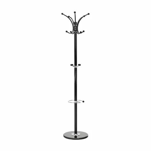 Cuier de haine metalic Alan New, negru, 175 cm