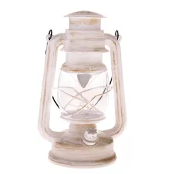 Lanternă cu lumină LED Provence, 14 x 24,5 x 10,5cm, 10 LED-uri, alb cald, plastic