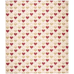 Față de masă Home Elements motiv cu inimi, 120 x 140 cm, 120 x 140 cm