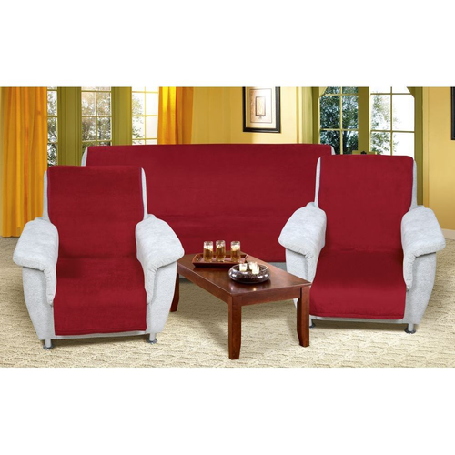 Cuverturi de canapea şi fotolii Korall micro, burgu