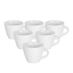 Set de căni din porțelan Orion Mona Musica, 0,12 l, 6 buc.