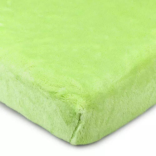 Cearşaf microflanelă 4Home, verde, 180 x 200 cm
