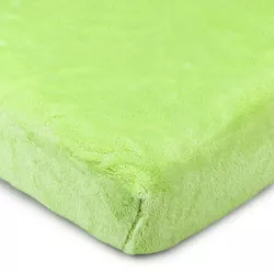 Cearşaf microflanelă 4Home, verde, 180 x 200 cm
