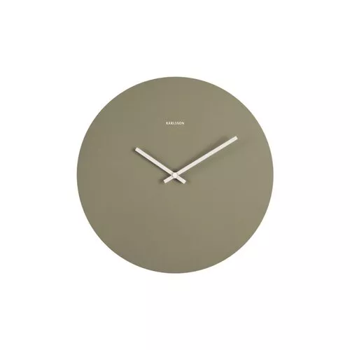 Ceas de perete Karlsson 5922MG de design 31 cm ,verde