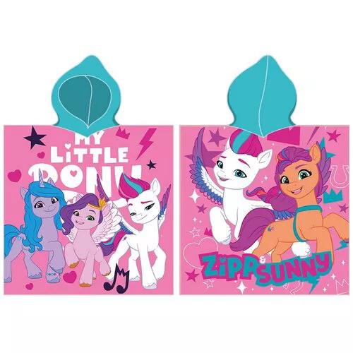 Poncho pentru copii My Little Pony Magic Ponies ,55 x 110 cm