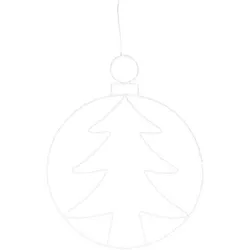 Crăciun agățat LED decorare Kerstball Tree 250LED, 48 cm