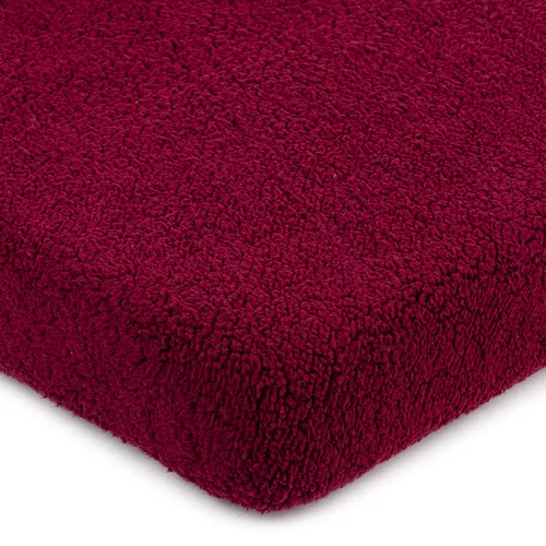 Cearşaf 4Home din imitaţie de lână, burgund, 90 x 200 cm, vișiniu, 90 x 200 cm