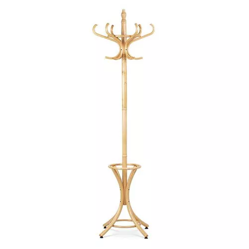 Cuier lemn masiv natural, 186 cm