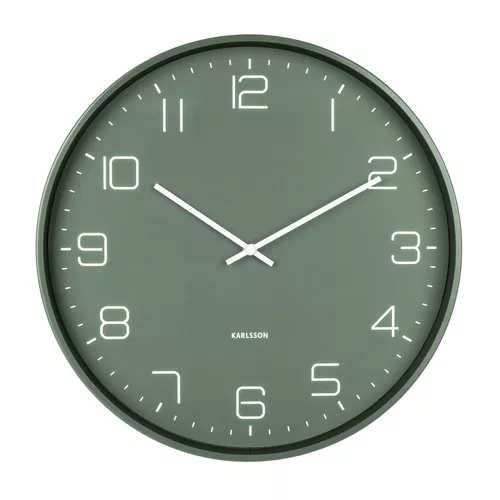 Ceas de design, de perete Karlsson 5751GR, diam. 40 cm