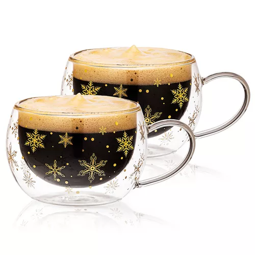 Pahare termo cappuccino 4Home Snow Hot&Cool270 ml, 2 buc.