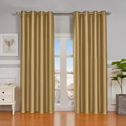 Draperie blackout 4Home Cairo auriu 150 x 250 cm