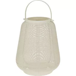Felinar metalic pentru lumânare/LED Tampa, 16,5 x 19 cm