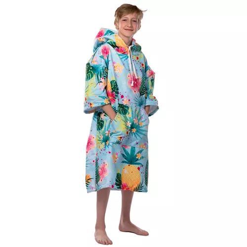 Poncho Teenager surf Tahiti, 60 x 90 cm