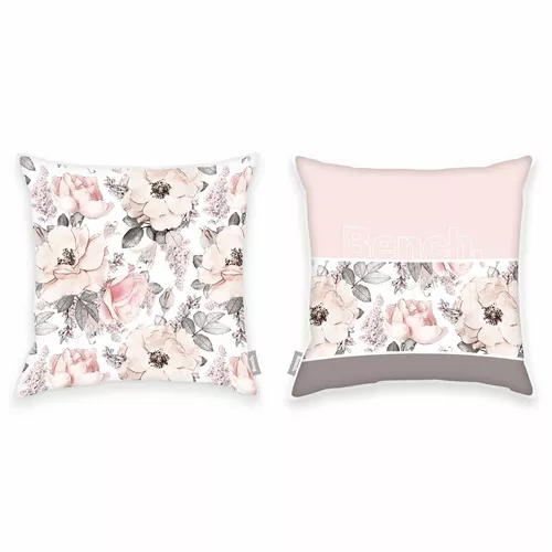 Față de pernă Bench Flowers, 50 x 50 cm