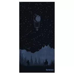 Prosop cu uscare rapidă Towee BACKPACKER, 80 x 160 cm