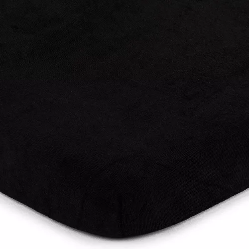 Cearsaf 4Home, din bumbac fin, negru, 180 x 200 cm, 180 x 200 cm