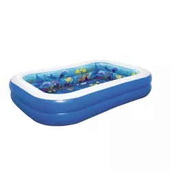 Piscină gonflabilă Bestway Lumea marină 3D, 262 x 175 x 51 cm