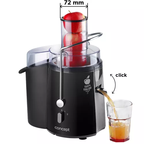 Storcător de fructe proaspete Concept LO7027 ,negru