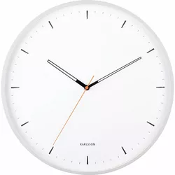 Ceas de perete Karlsson 5940WH de design 40 cm, alb