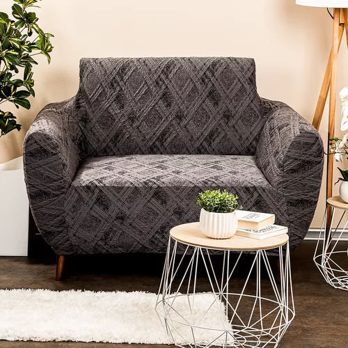 Husă multielastică 4Home Comfort Plus pentru fotoliu, gri