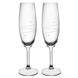 Orion Set de 2 pahare de șampanie Vlnka, 0,22 l