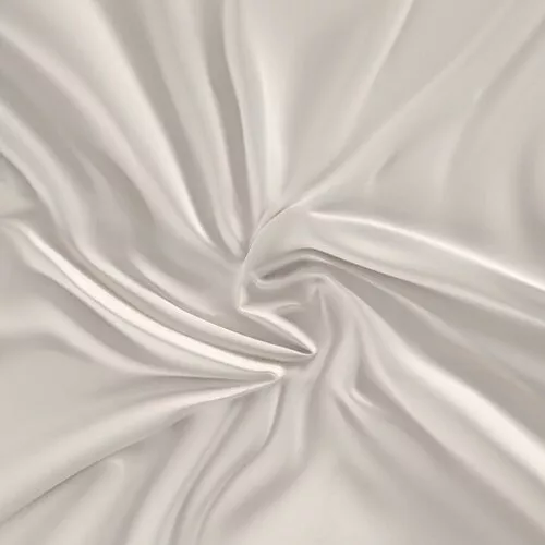 Cearșaf de pat satinat Kvalitex Luxury collection alb, 100 x 200 cm + 22 cm