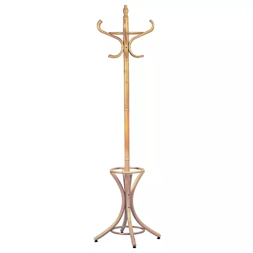 Cuier din lemn, stejar închis, 52 x 186 cm
