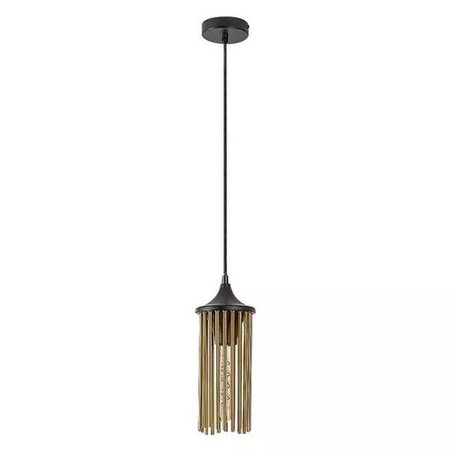 Lampă suspendată Rabalux 72151 Roxas, negru